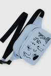 Fanny Pack Embroidered - Embroidered Ballet Icons