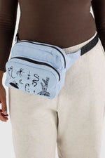 Fanny Pack Embroidered - Embroidered Ballet Icons