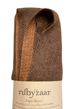 Sapa Shawl - Bark Brown