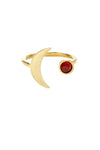 Mind's Eye Design Luna Ring - Carnelian