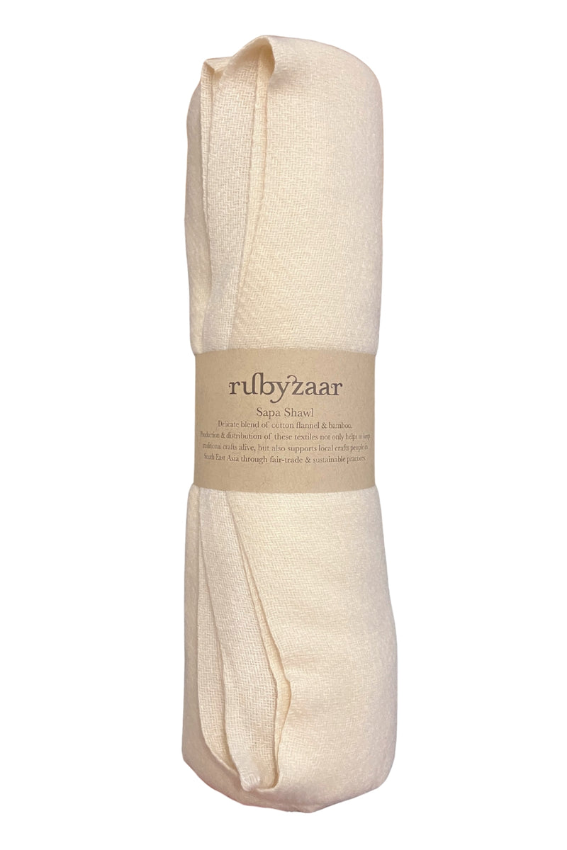 Sapa Shawl - Cream