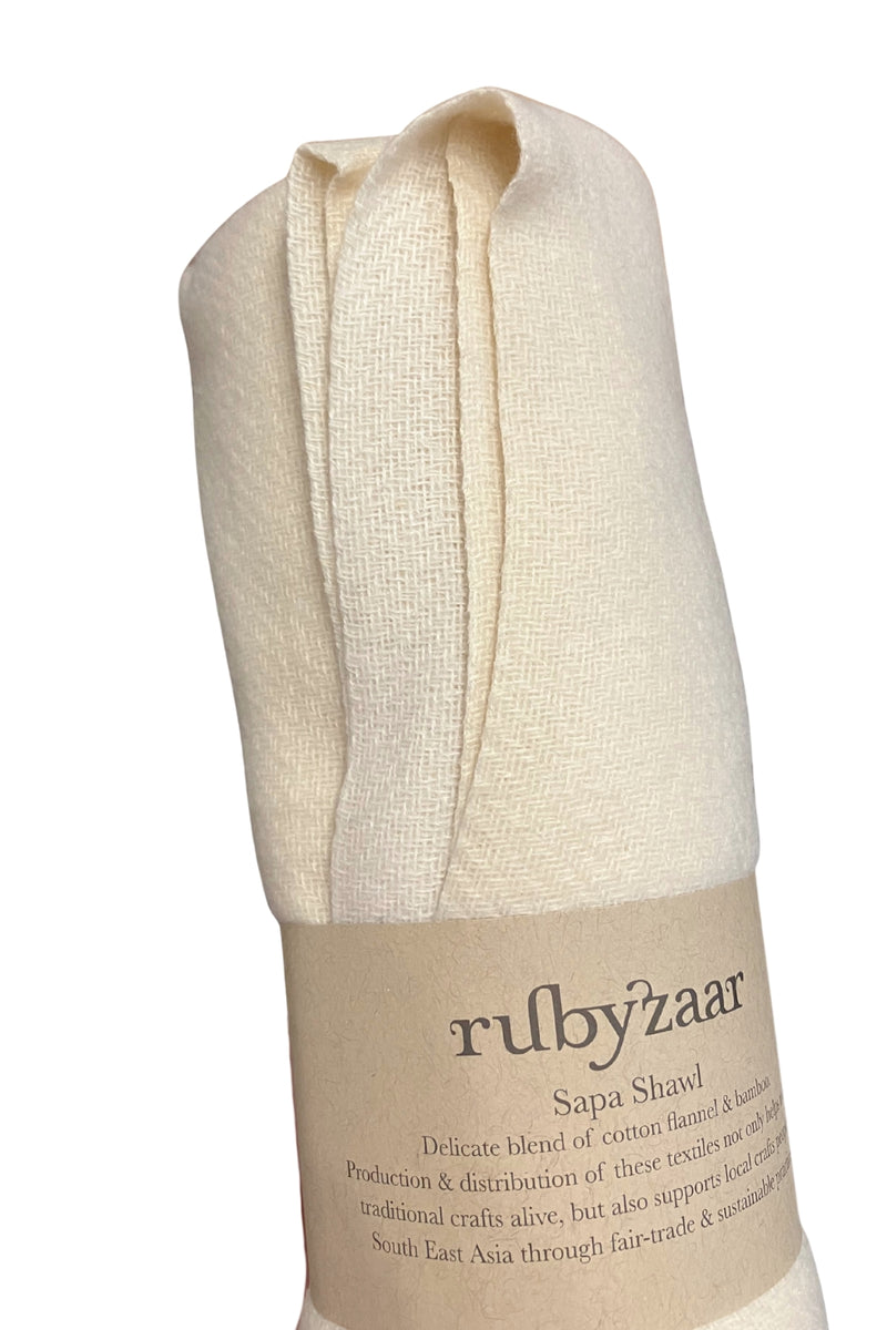 Sapa Shawl - Cream