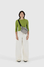 Baggu Fanny Pack - Black + White Gingham