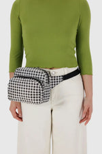 Baggu Fanny Pack - Black + White Gingham