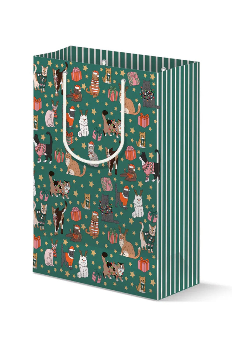 Illustrating Amy Gift Bag - Holiday Cats