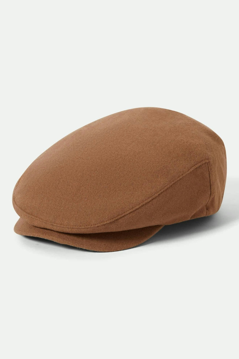 Brixton Hooligan Snap Cap - Camel Melton Wool