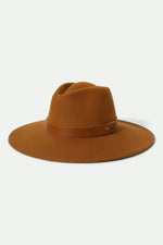 Brixton Eleanor Felt Packable Hat - Washed Copper
