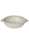 Ivory Stoneware Fruit Bowl