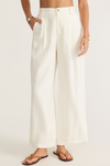 Z Supply Topanga Linen Pant White