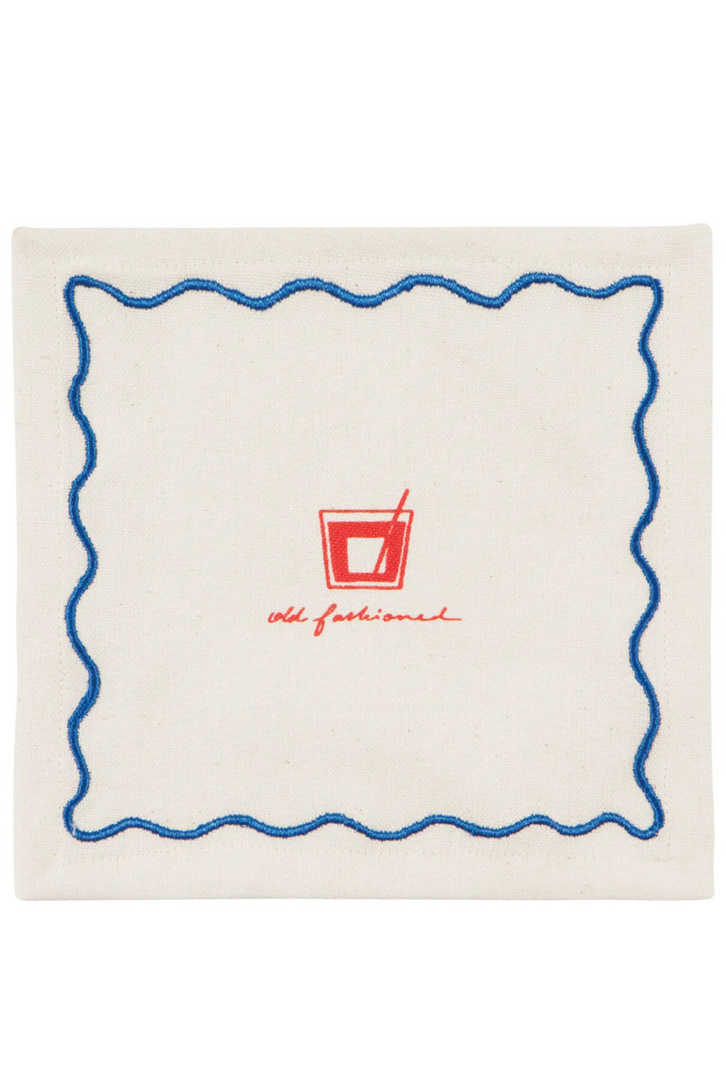 Napkins Set of 4 Assorted - Happy Hour