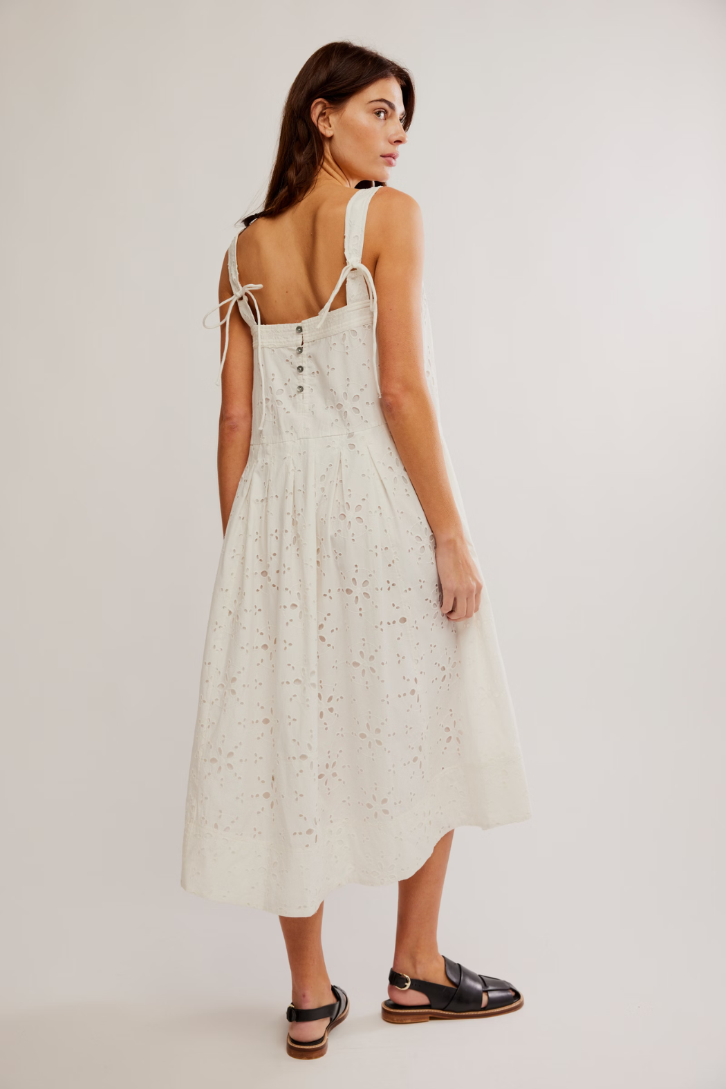 Free People Primavera Eyelet Midi - White Queen of Hearts and Modern Love Free People Primavera Eyelet Midi - White Queen of Hearts and Modern Love