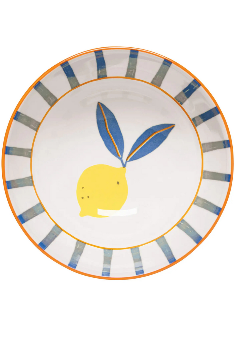 Citrus Burst Bowl 6 Inch - Blue