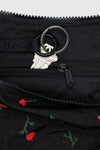 Medium Nylon Crescent Bag - Painted Wildflower
