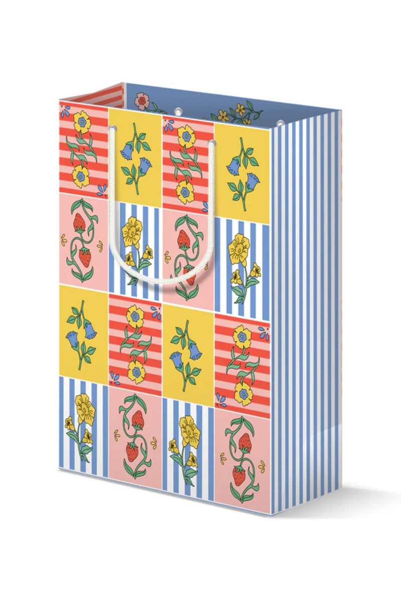 Illustrating Amy Gift Bag - Patchwork Floral