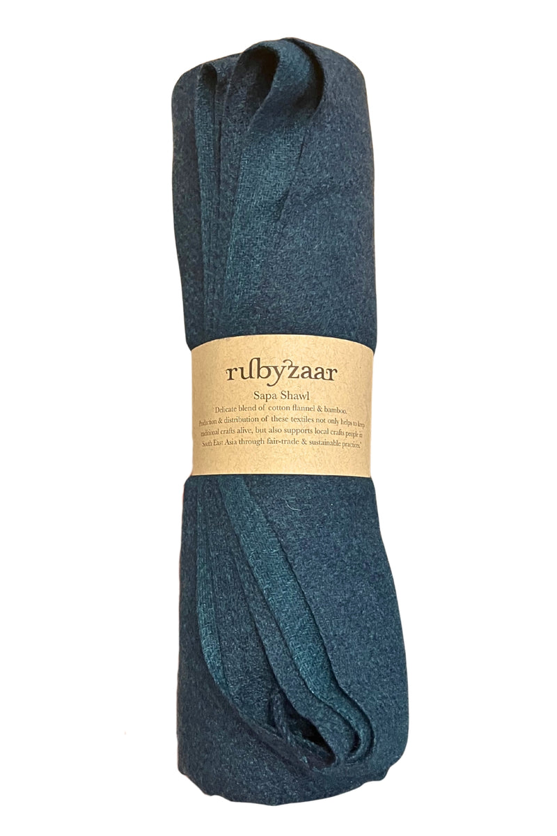 Sapa Shawl - Peacock