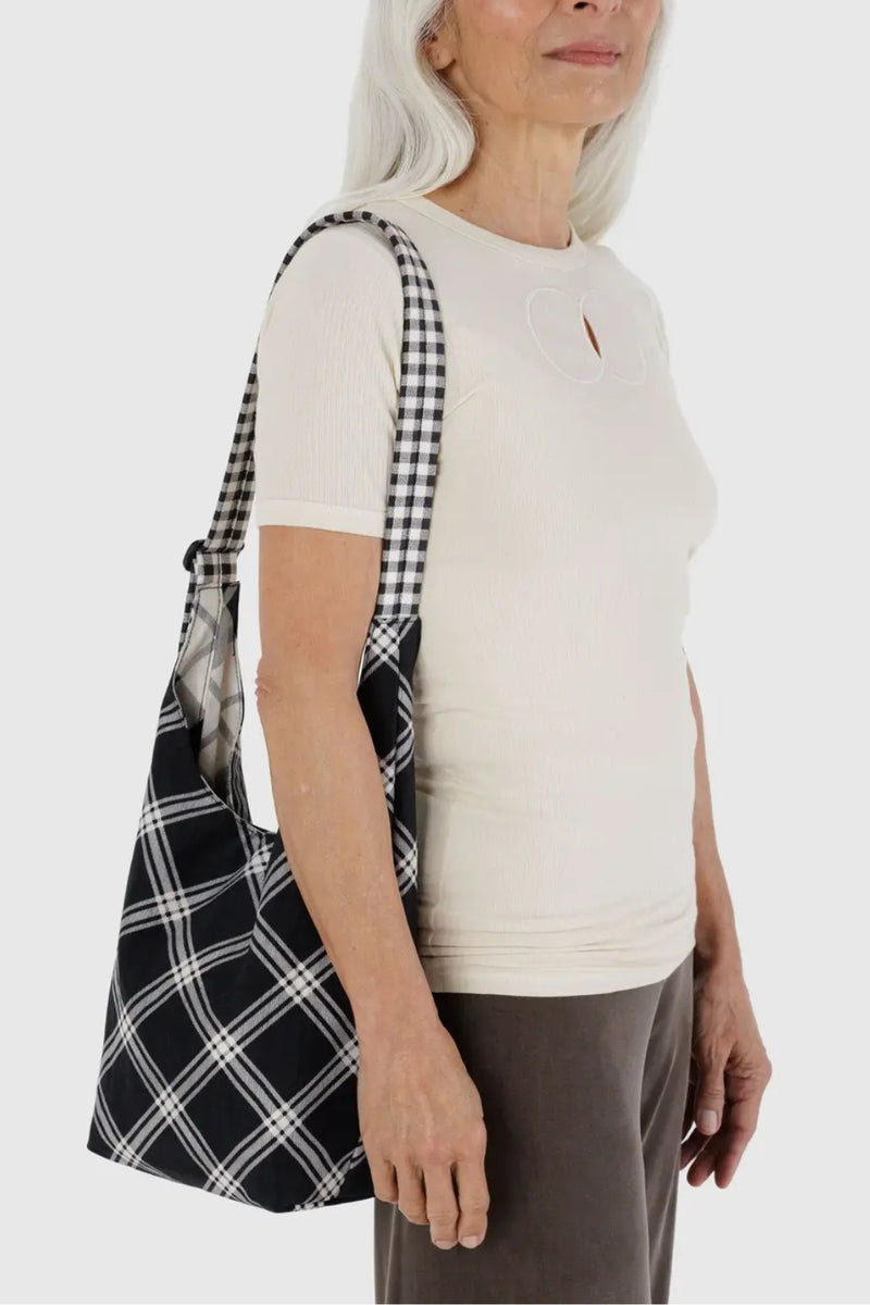 Small Nylon Sling - Mixed Plaid