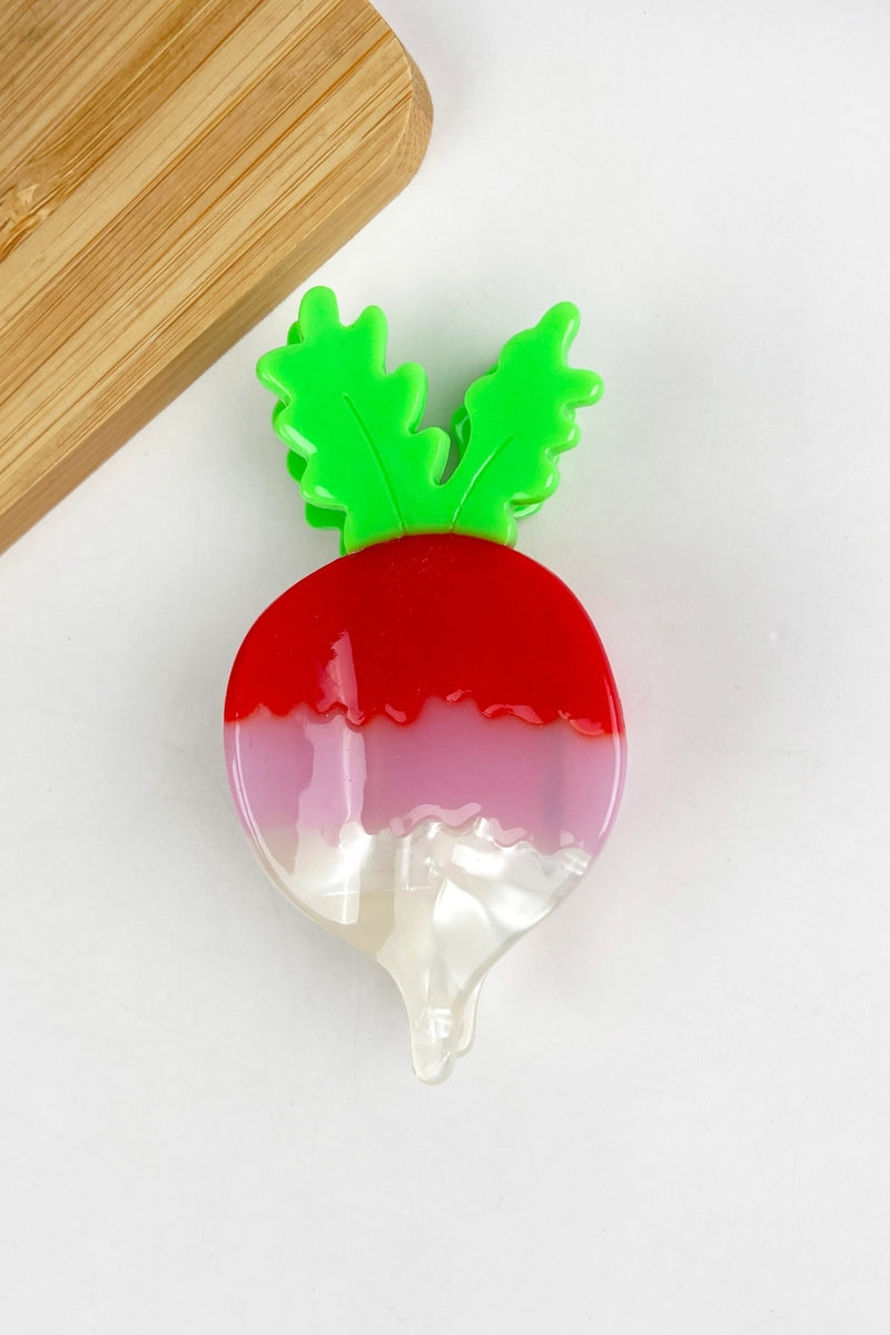 Radish Vegetable Claw Clip