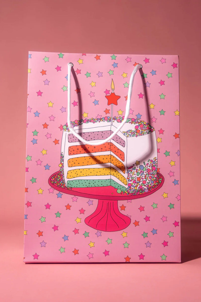 Illustrating Amy Gift Bag - Rainbow Cake