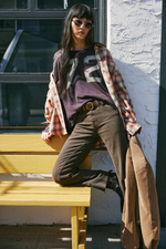 Free People Rhodes Stud Belt - Cognac