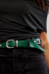Free People Rhodes Stud Belt - Emerald