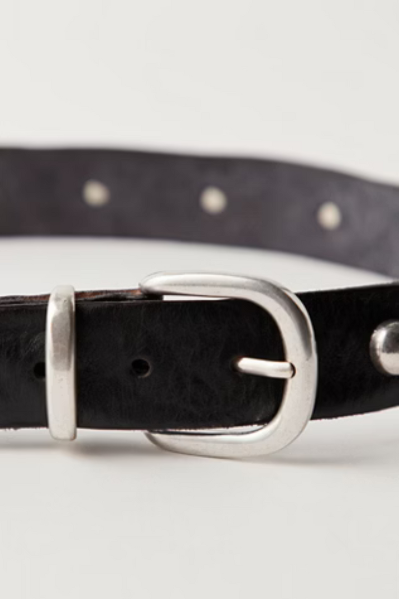 Free People Rhodes Stud Belt - Black
