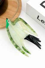 Glossy Acetate Swallow Hair Clip