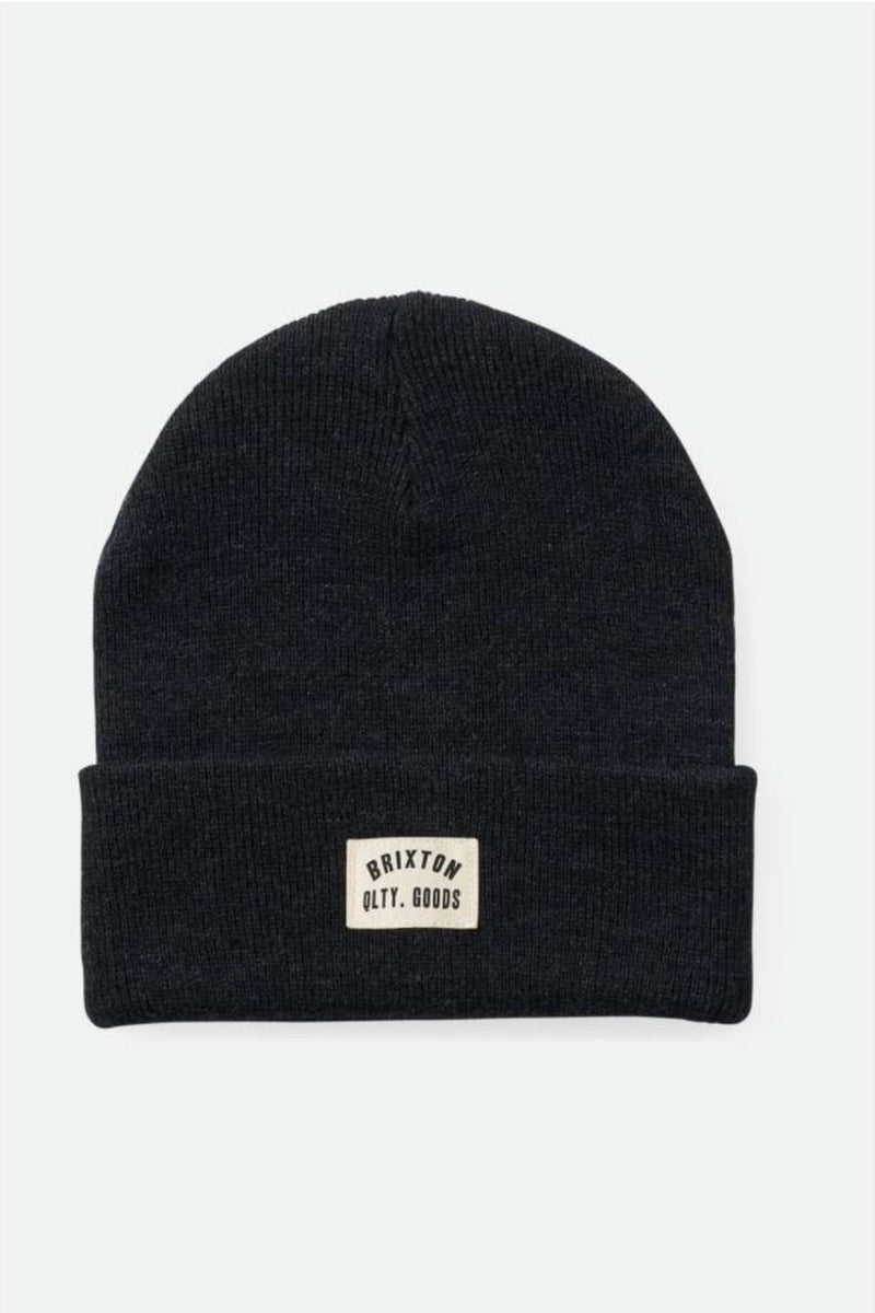 Woodburn Watch Cap - Washed Black