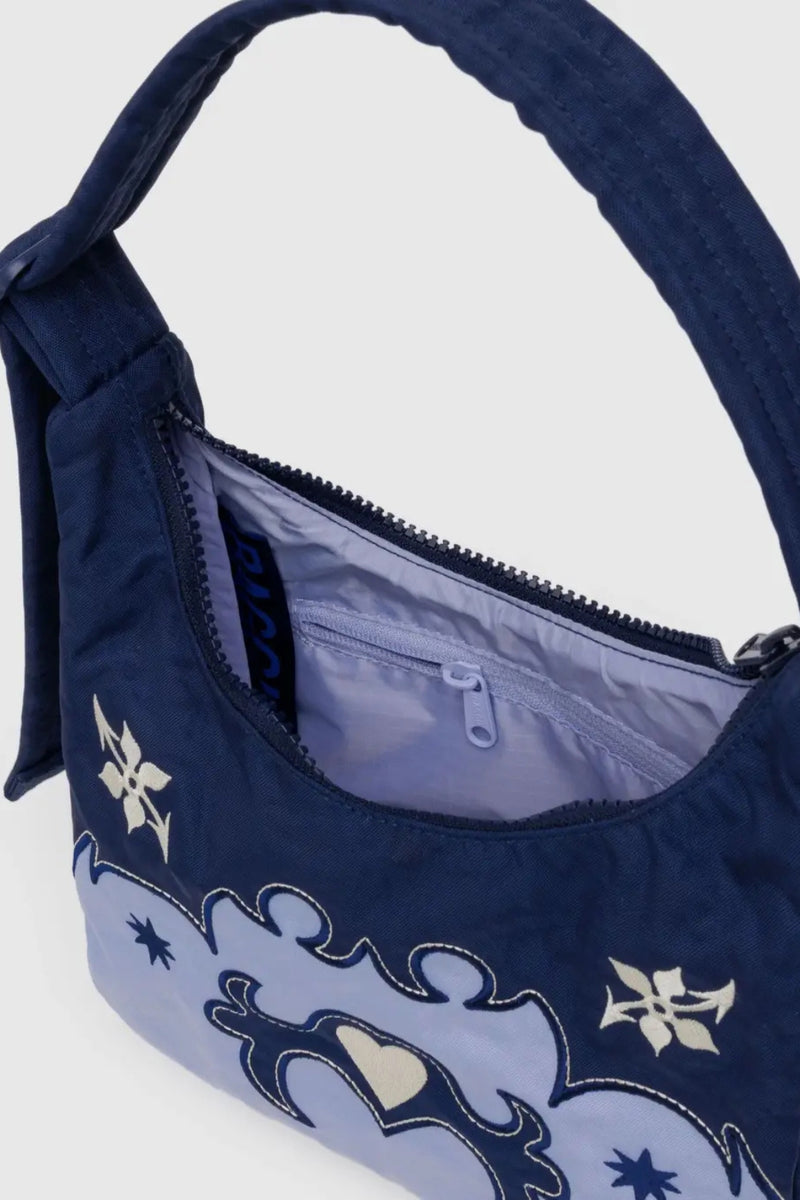 Baggu Mini Nylon Shoulder Bag - Western Appliqué