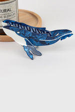 Creative Whale Acetate Hair Claw Clips