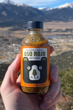 Oso Rojo Hot Sauce - Jalapeño Garlic