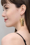 Ravenstone Cicada Earrings - Gold