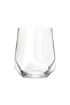VISKI Raye Faceted Crystal Wine Glass