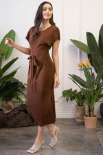 Aiden Dress - Brown