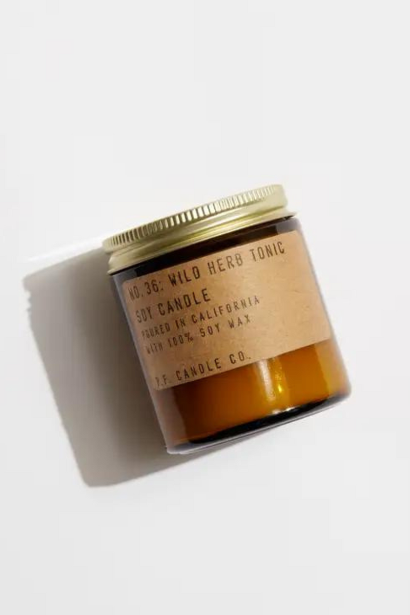 P.F. Candle Co. 3.5oz Mini Soy Candle - Wild Herb Tonic