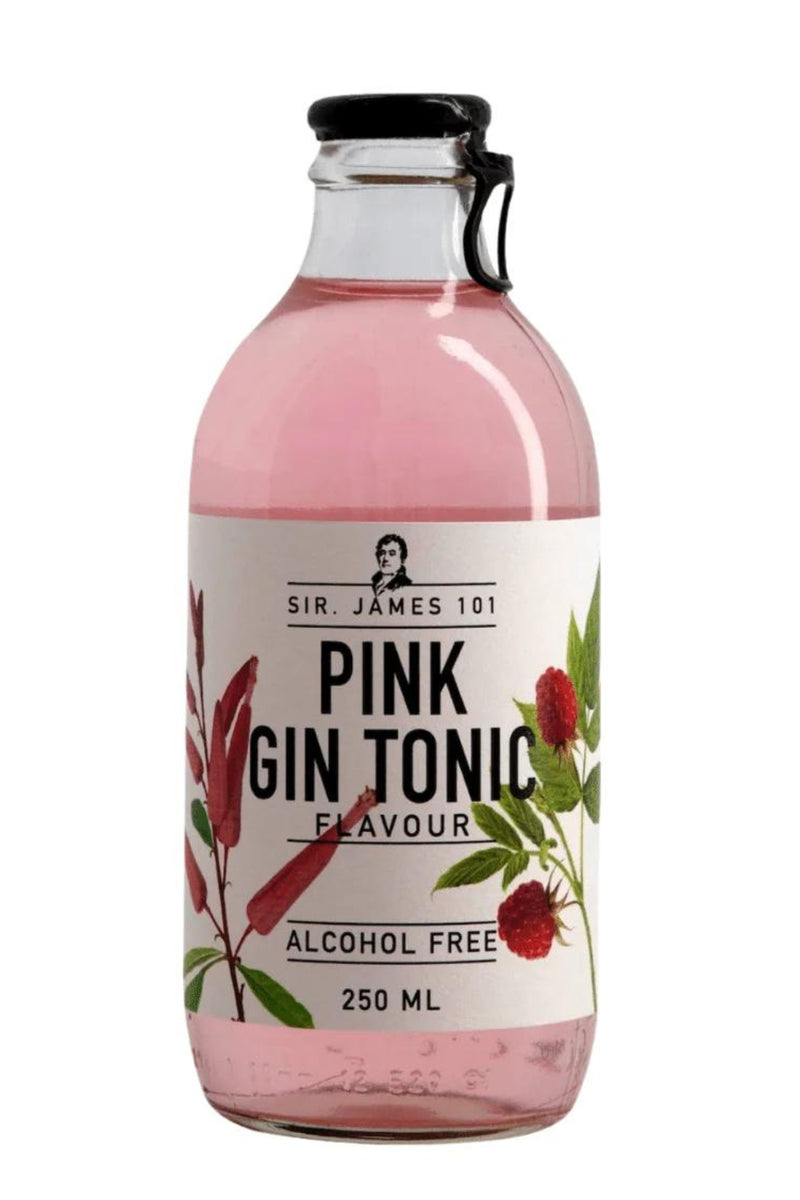 Better Rhodes Sir James 101 Non-Alcoholic Drink - Pink Gin + Tonic