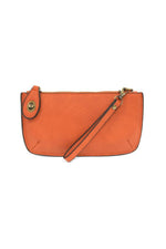 Joy Susan Mini Crossbody Wristlet Clutch - Pumpkin