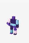 Areaware Cubebot Capsule Collection Micro - Purple Multi