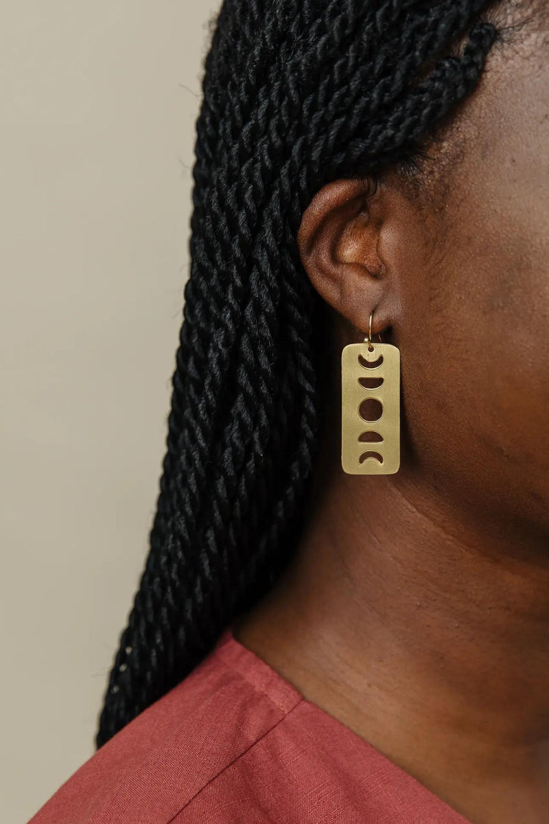 Mata Traders Satellite Earrings - Gold