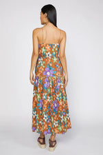 Liv Dress - Brown Multi Floral