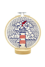 Hook, Line and Tinker Embroidery Kit - Lighthouse