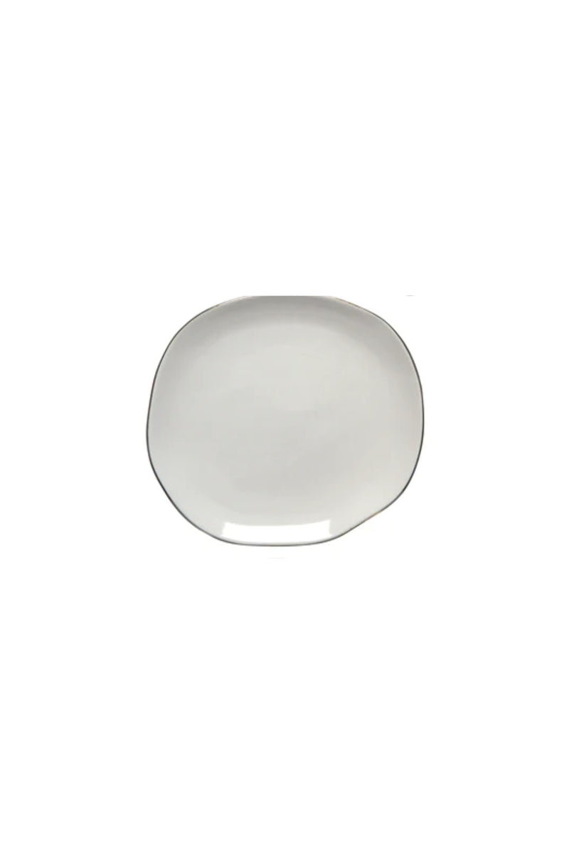 Pebble Appetizer Plates - Ivory