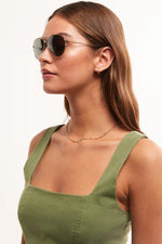 Z Supply Driver Sunglasses - Gold-Grey