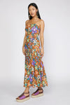 Liv Dress - Brown Multi Floral