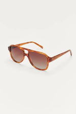 Z Supply Good Time Sunglasses - Brown-Tortoise-Grey