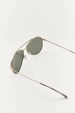 Z Supply Driver Sunglasses - Gold-Grey