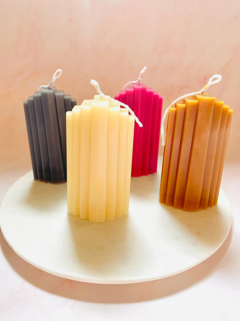Maple + Love Highrise Architectural Candle - Charcoal