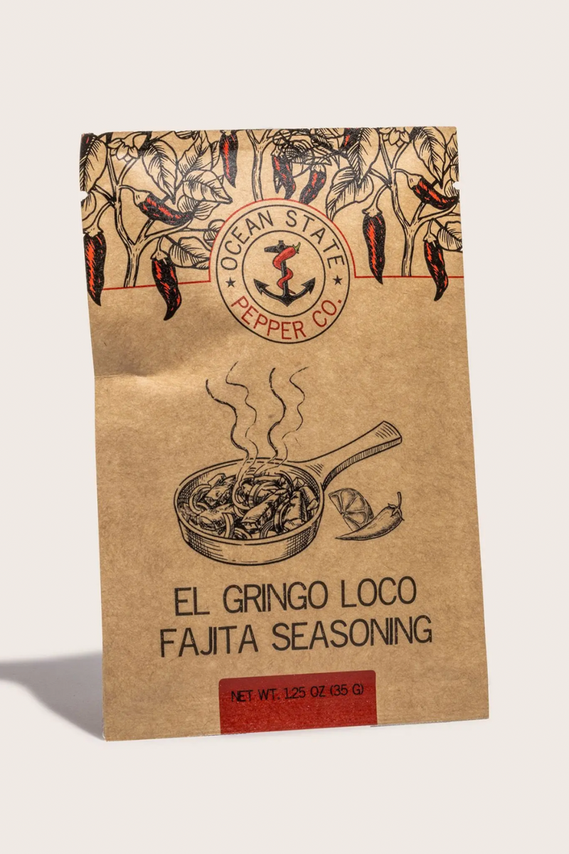 Ocean State Pepper Co. - El Gringo Loco Fajita Seasoning
