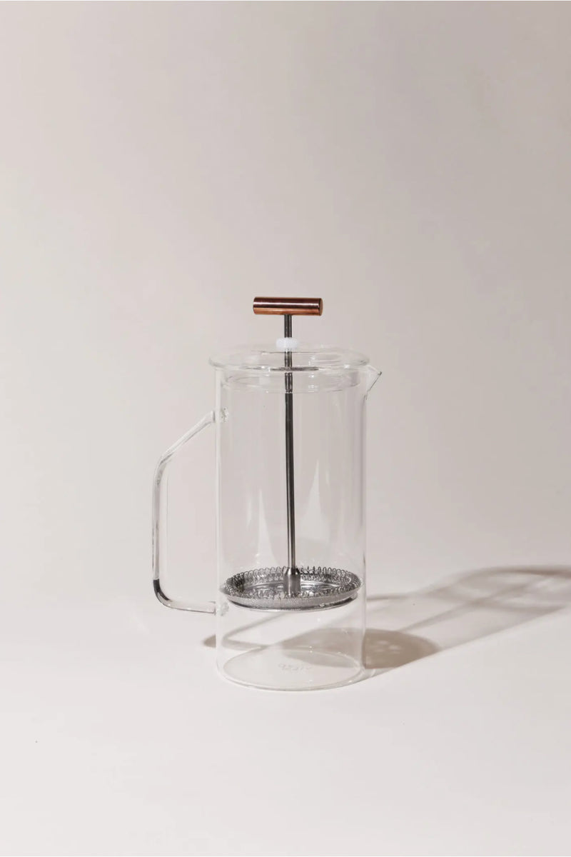 YIELD 850ml Glass French Press - Clear