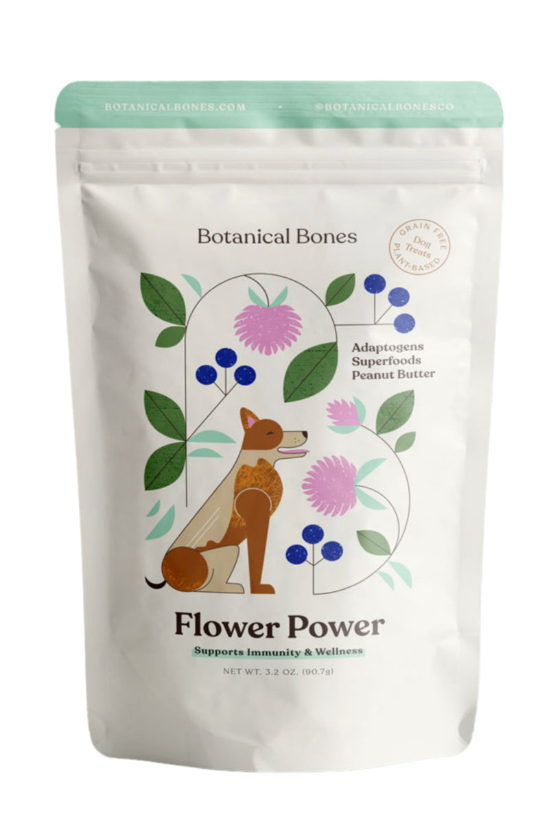 Botanical Bones Dog Treats - Flower Power