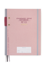 Design Works Ink Hardcover Fabric Spine Notebook - Dusty Pink